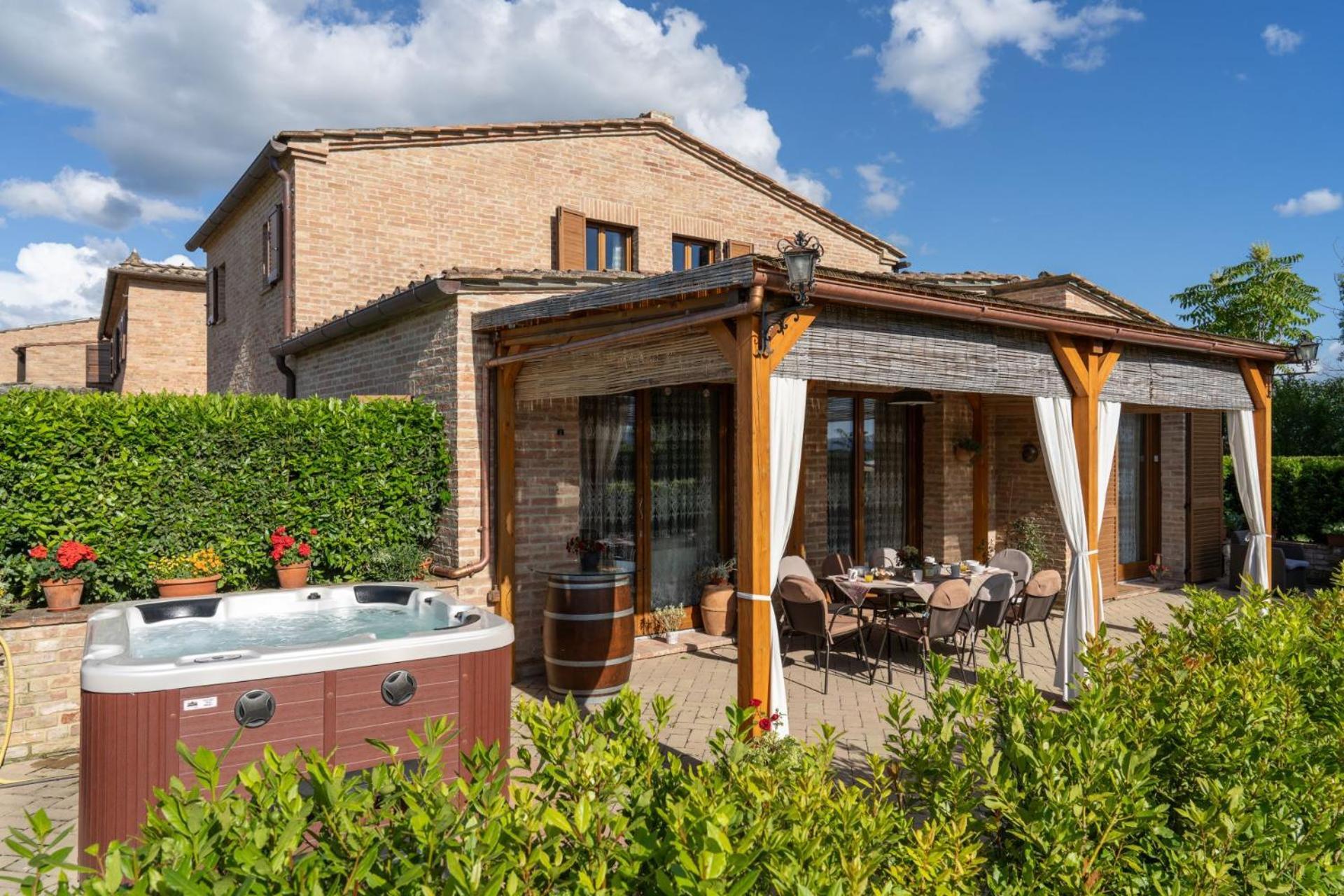 La Capanna Di Elfo Luxury Villa View Siena Cameră foto